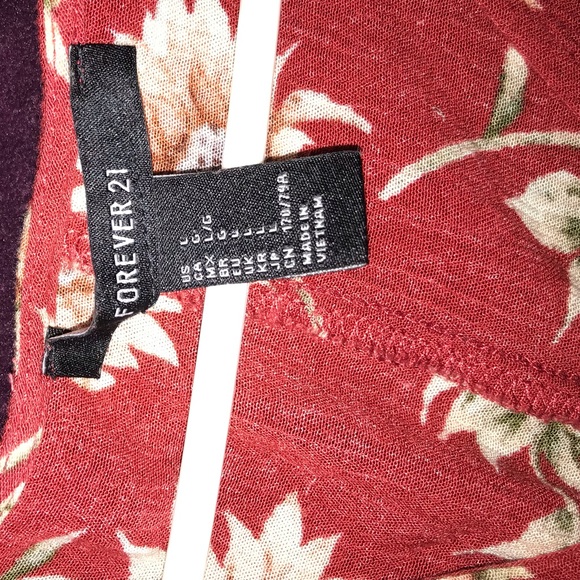 Forever 21 long sleeved Floral Romper - Picture 3 of 3